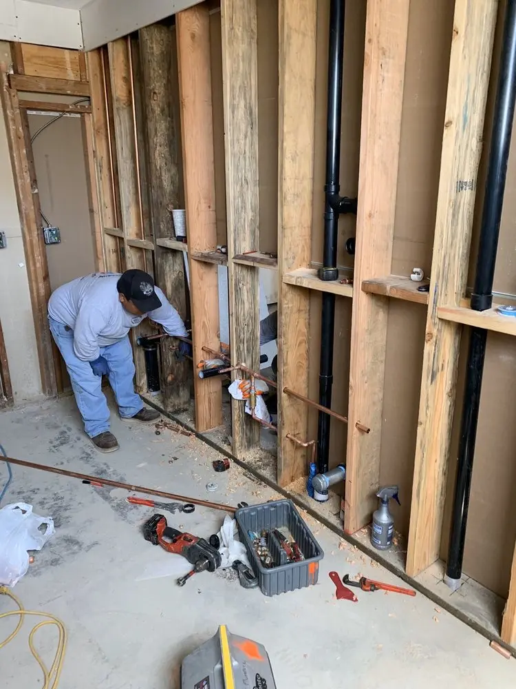 Commercial rough-in plumbing for Gas Line Repair in Statesville